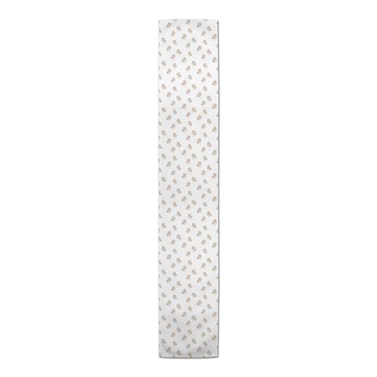 72" Delicate Floral Cotton Twill Runner